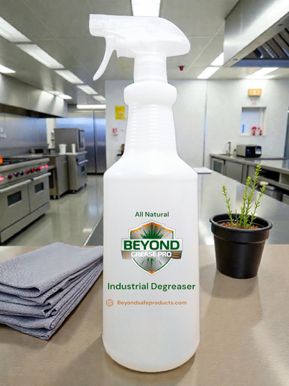 ⭐ Beyond Grease Pro™ – All-Natural Nano Industrial Degreaser | Heavy-Duty Grease, Oil  Grime Remover | Eco-Friendly, Biodegradable | By Beyond Safe Products
