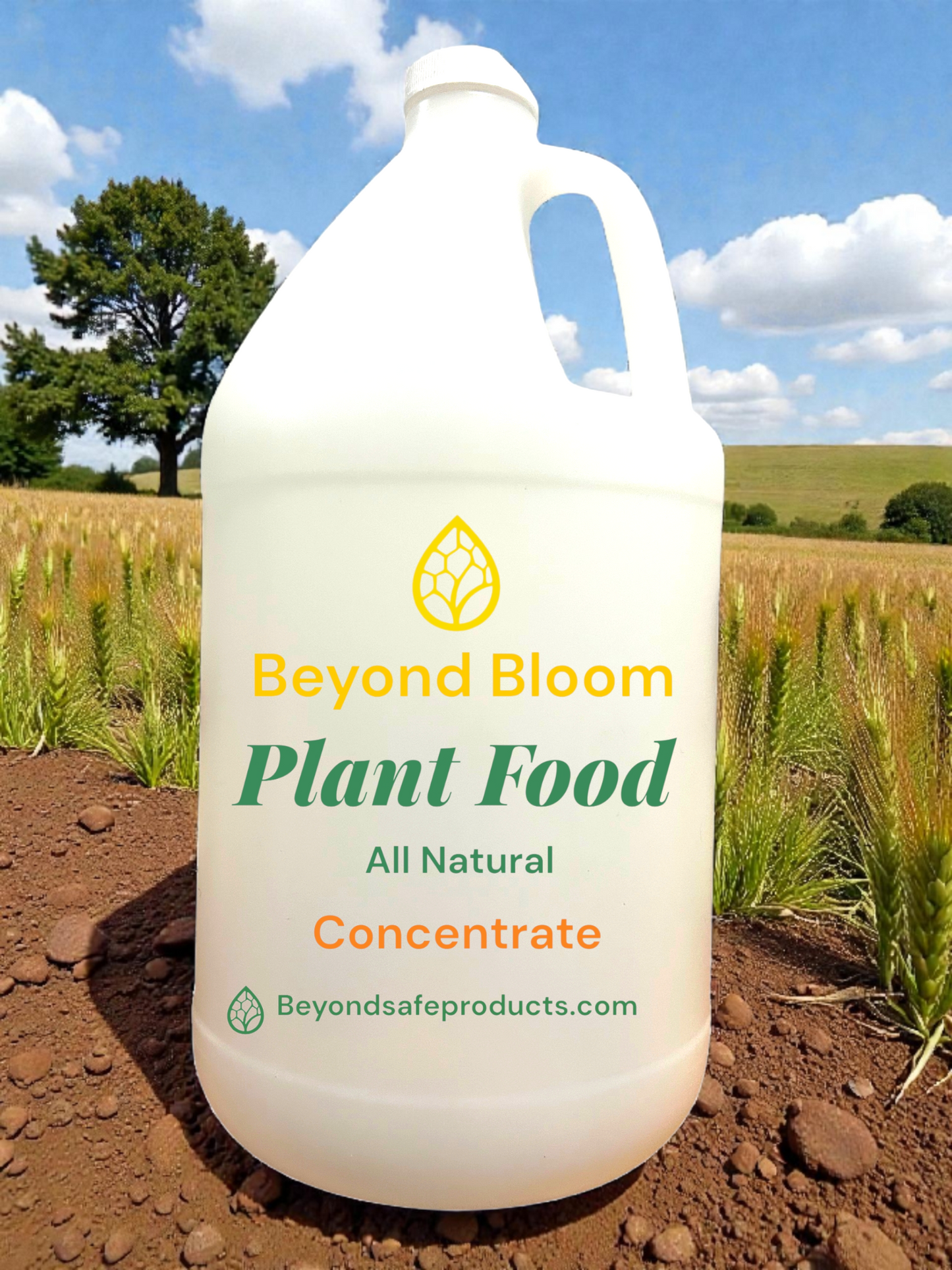 ⭐ Beyond Bloom™ Plant Food Concentrate | Nano-Technology All-Natural Fertilizer | Eco-Friendly, Biodegradable | Promotes Faster, Stronger Plant Growth & Higher Brix | By Beyond Safe Products