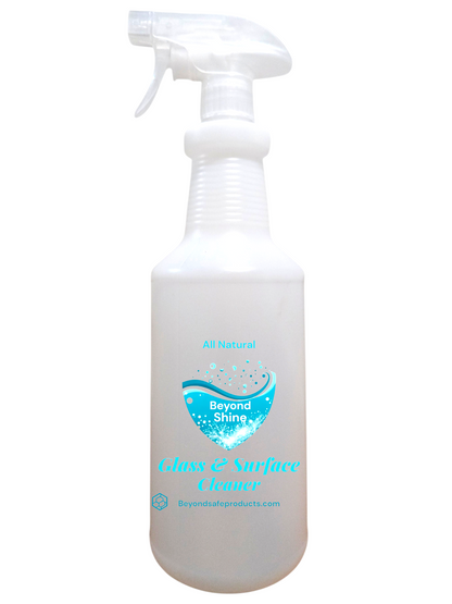 ⭐ Beyond Shine™ – Natural Glass & Surface Cleaner | All-Natural, Eco-Friendly, Biodegradable | Streak-Free Glass, Mirror & Multi-Surface Cleaning | By Beyond Safe Products