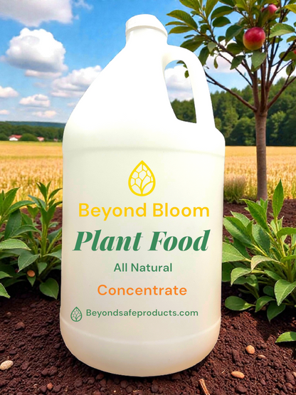 ⭐ Beyond Bloom™ Plant Food Concentrate | Nano-Technology All-Natural Fertilizer | Eco-Friendly, Biodegradable | Promotes Faster, Stronger Plant Growth & Higher Brix | By Beyond Safe Products