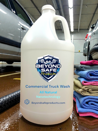 ⭐ Beyond Clean | Fleet Wash | Fleet Cleaner | All-Natural Commercial Truck & Equipment Cleaner | Biodegradable Nanotechnology Formula | Heavy-Duty Degreasing for Trucks, Fleets & Industrial Vehicles