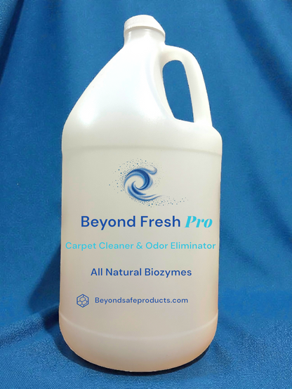 ⭐ Beyond Fresh Pro™ – Bio-Enzymatic Carpet & Floor Cleaner | All-Natural, Eco-Friendly Formula | Odor Eliminator & Deep Cleaner | By Beyond Safe Products