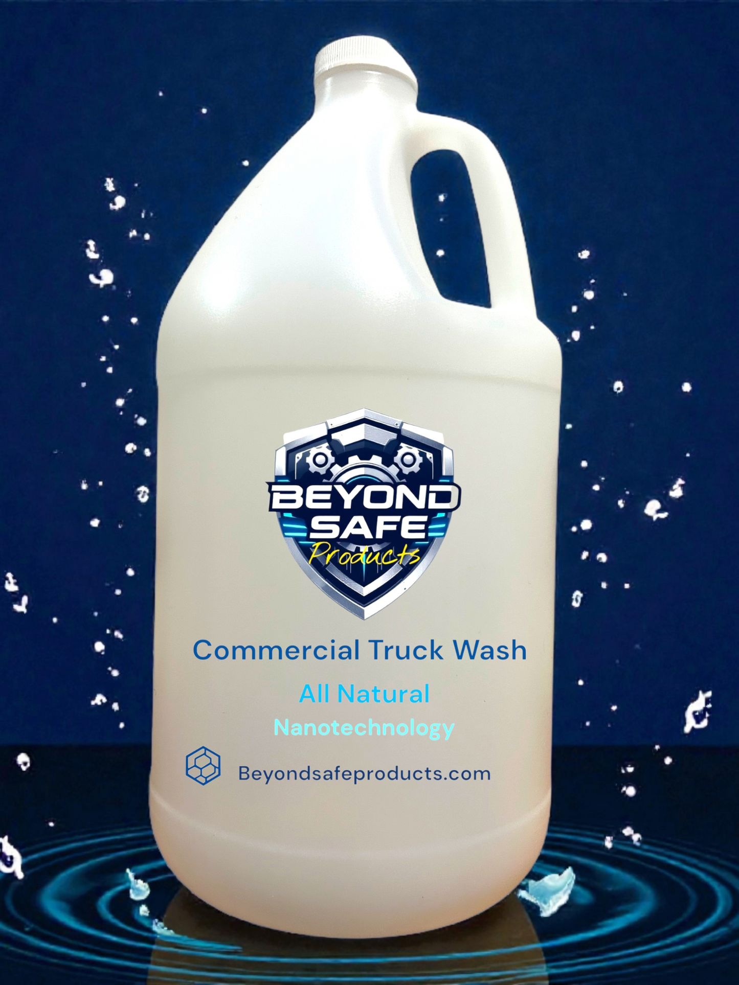 ⭐ Beyond Clean | Fleet Wash | Fleet Cleaner | All-Natural Commercial Truck & Equipment Cleaner | Biodegradable Nanotechnology Formula | Heavy-Duty Degreasing for Trucks, Fleets & Industrial Vehicles