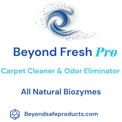 ⭐ Beyond Fresh Pro™ – Bio-Enzymatic Carpet & Floor Cleaner | All-Natural, Eco-Friendly Formula | Odor Eliminator & Deep Cleaner | By Beyond Safe Products