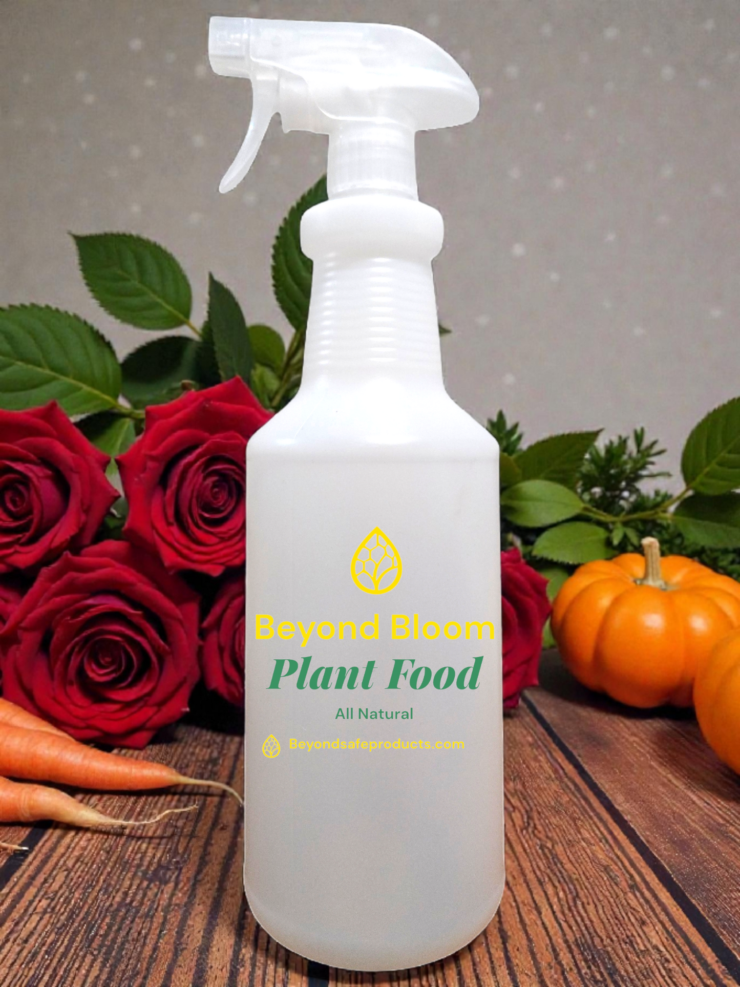 ⭐ Beyond Bloom™ – All-Natural Nano Plant Food | Eco-Friendly Fertilizer | Biodegradable & Safe for Indoor & Outdoor Plants | Fast-Growth & Bloom Booster | By Beyond Safe Products